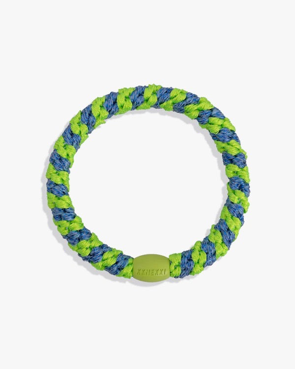 Kknekki Goma stripe lime green ocean glitter - The Class Room