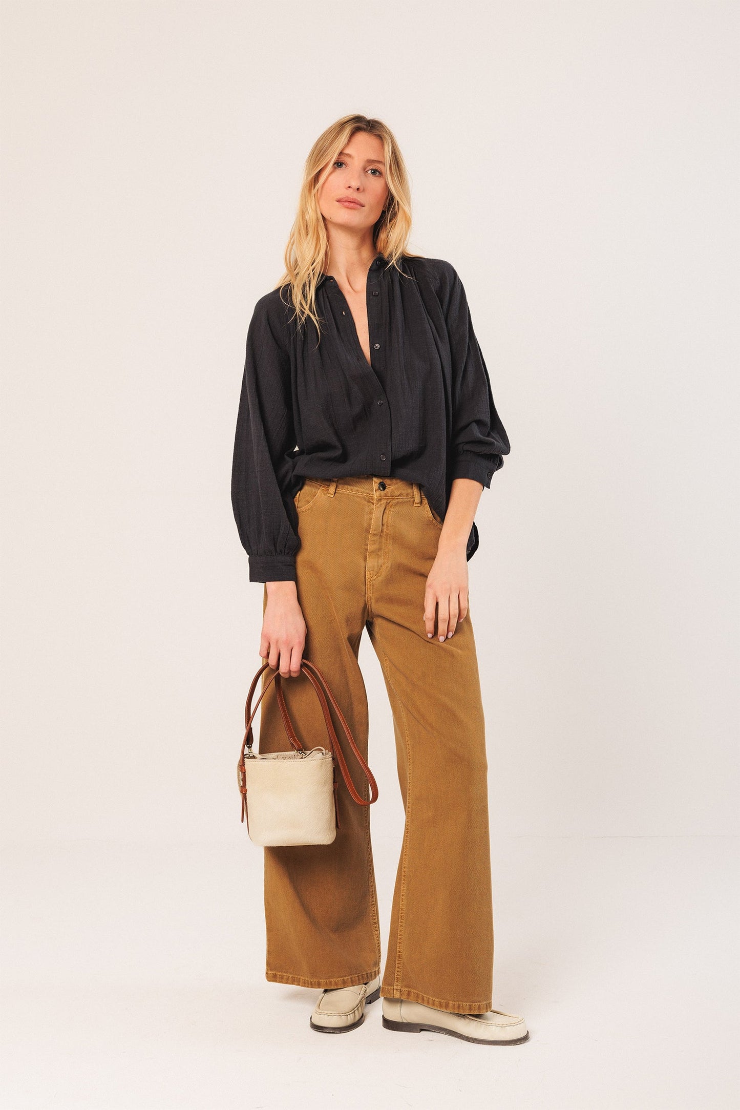 Indi&Cold Bolso de mano de piel