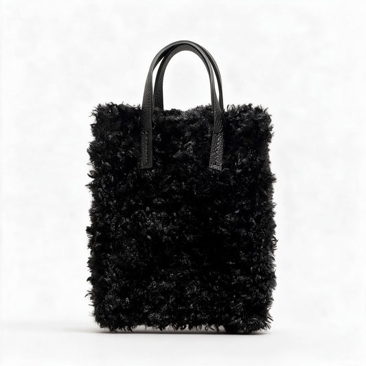 Kassiopea Bolso Mini Umilta shearling nero