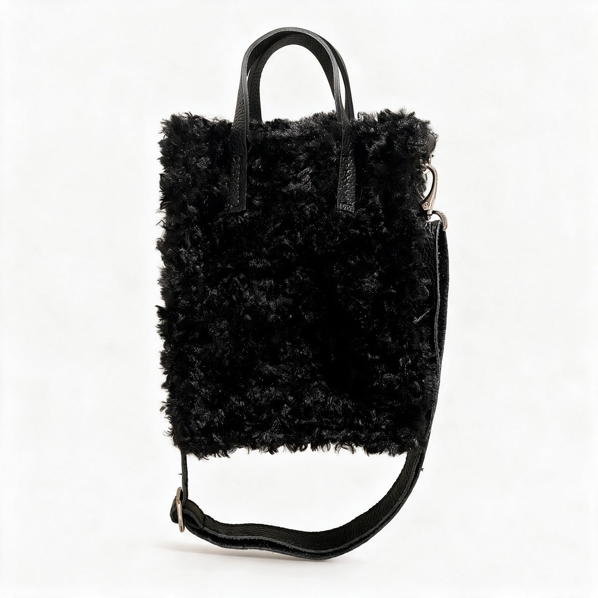 Kassiopea Bolso Mini Umilta shearling nero