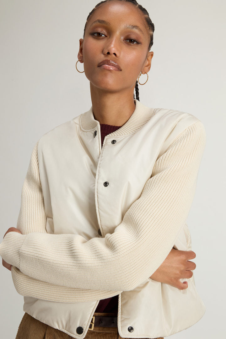 Woolrich Chaqueta Compact light Milky cream