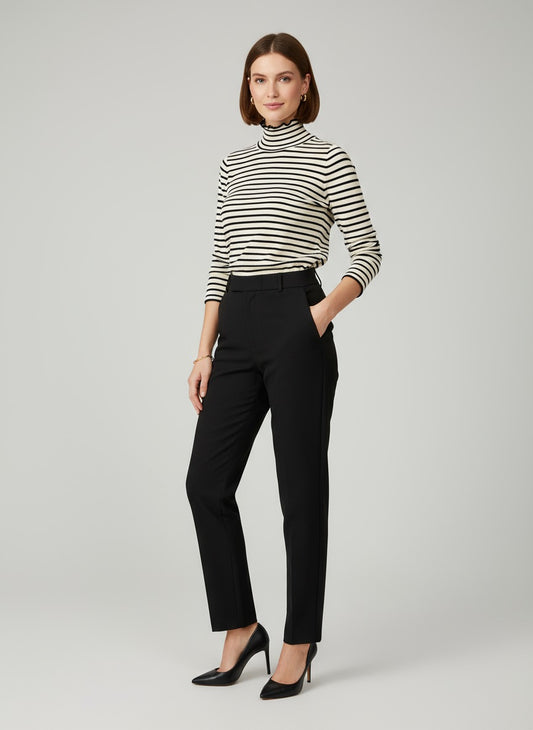 Maliparmi Jersey nero/naturale
