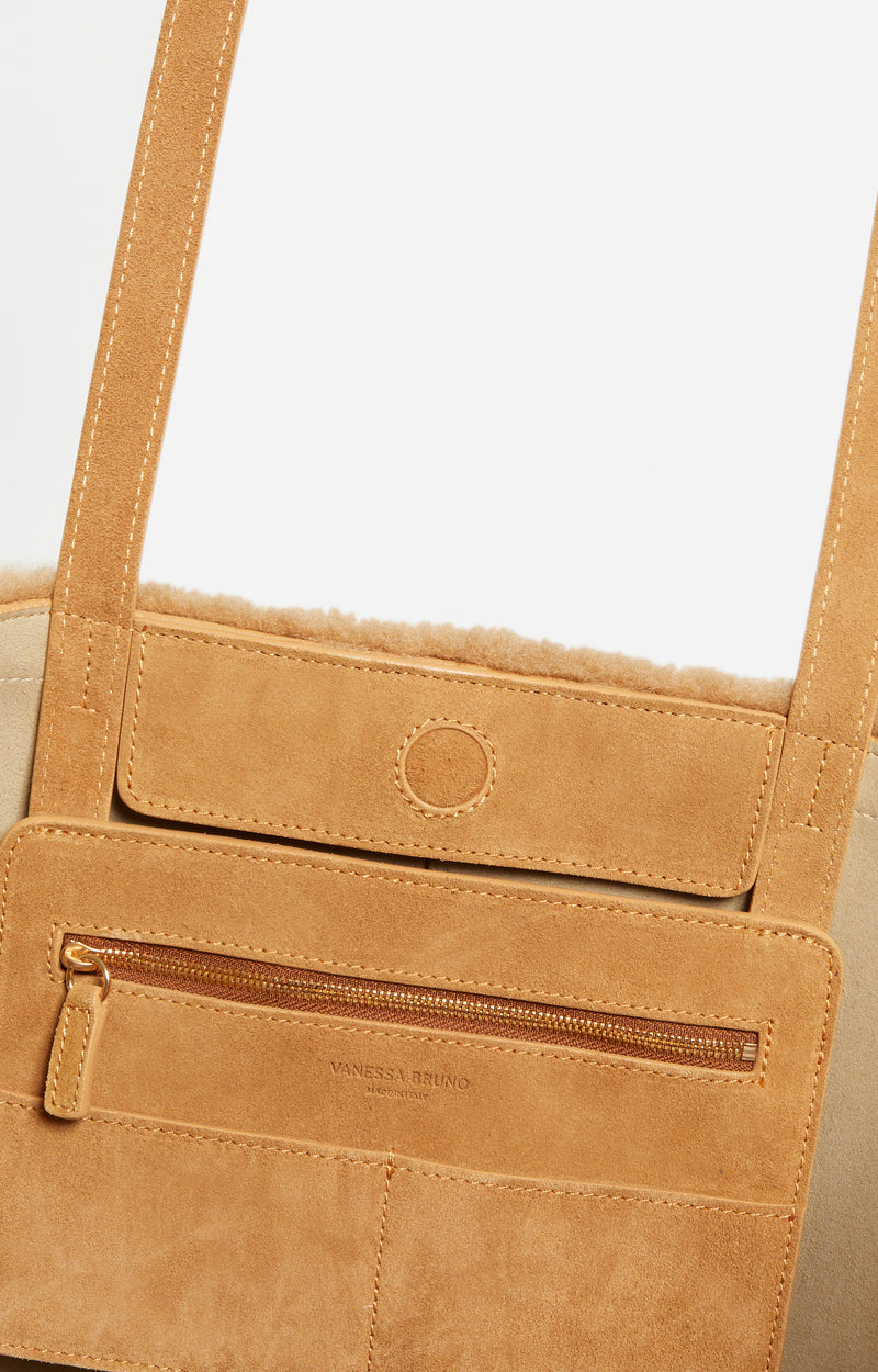 Vanessa Bruno Bolso Daily Suede tote