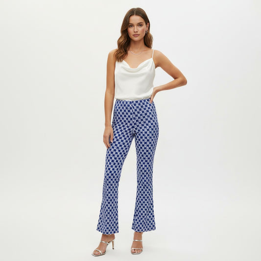 Maliparmi Pantalón geométrico