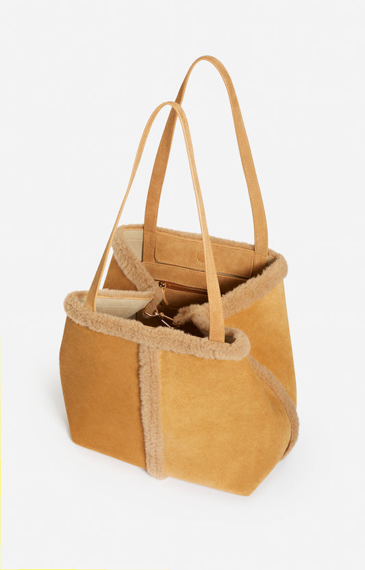 Vanessa Bruno Bolso Daily Suede tote