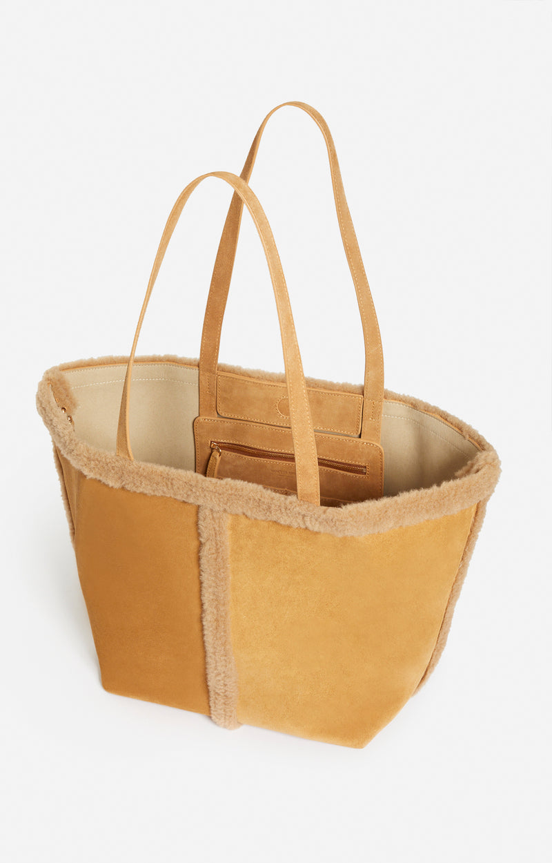 Vanessa Bruno Bolso Daily Suede tote