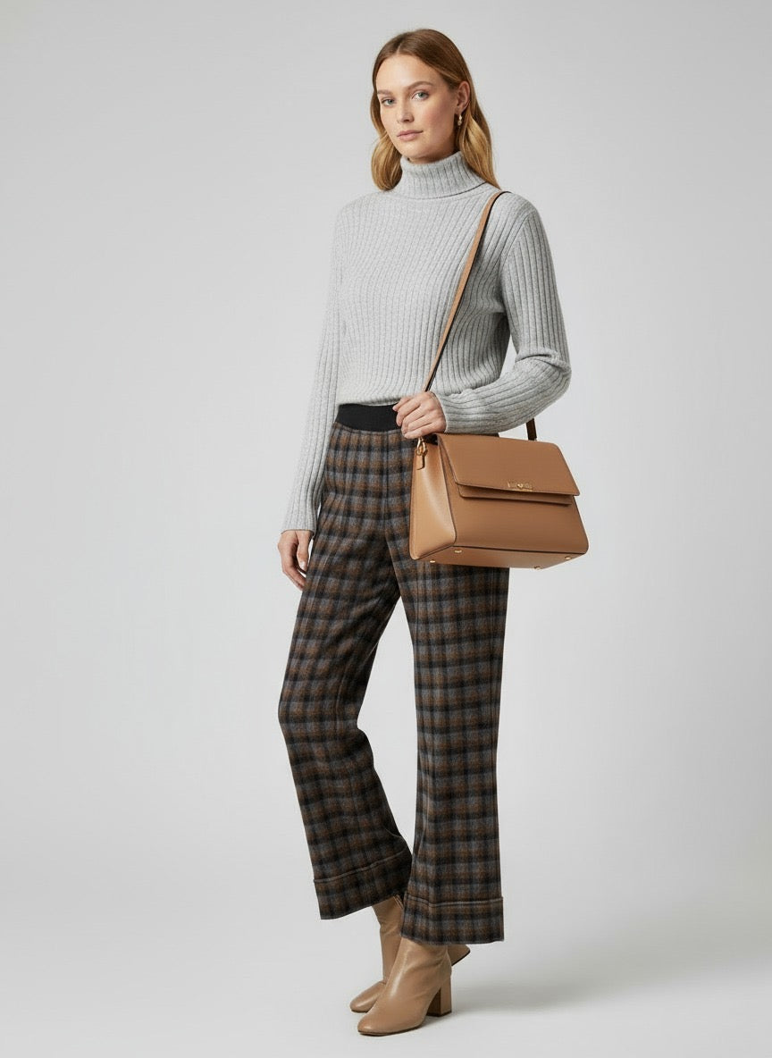 Siyu Pantalón cuadros