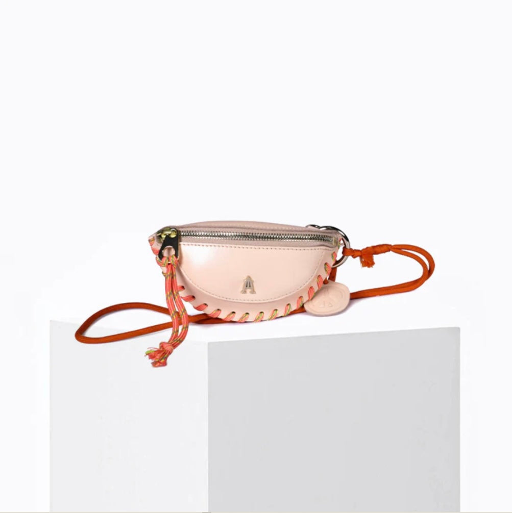Craie Studio Bolso Winou stitch peche