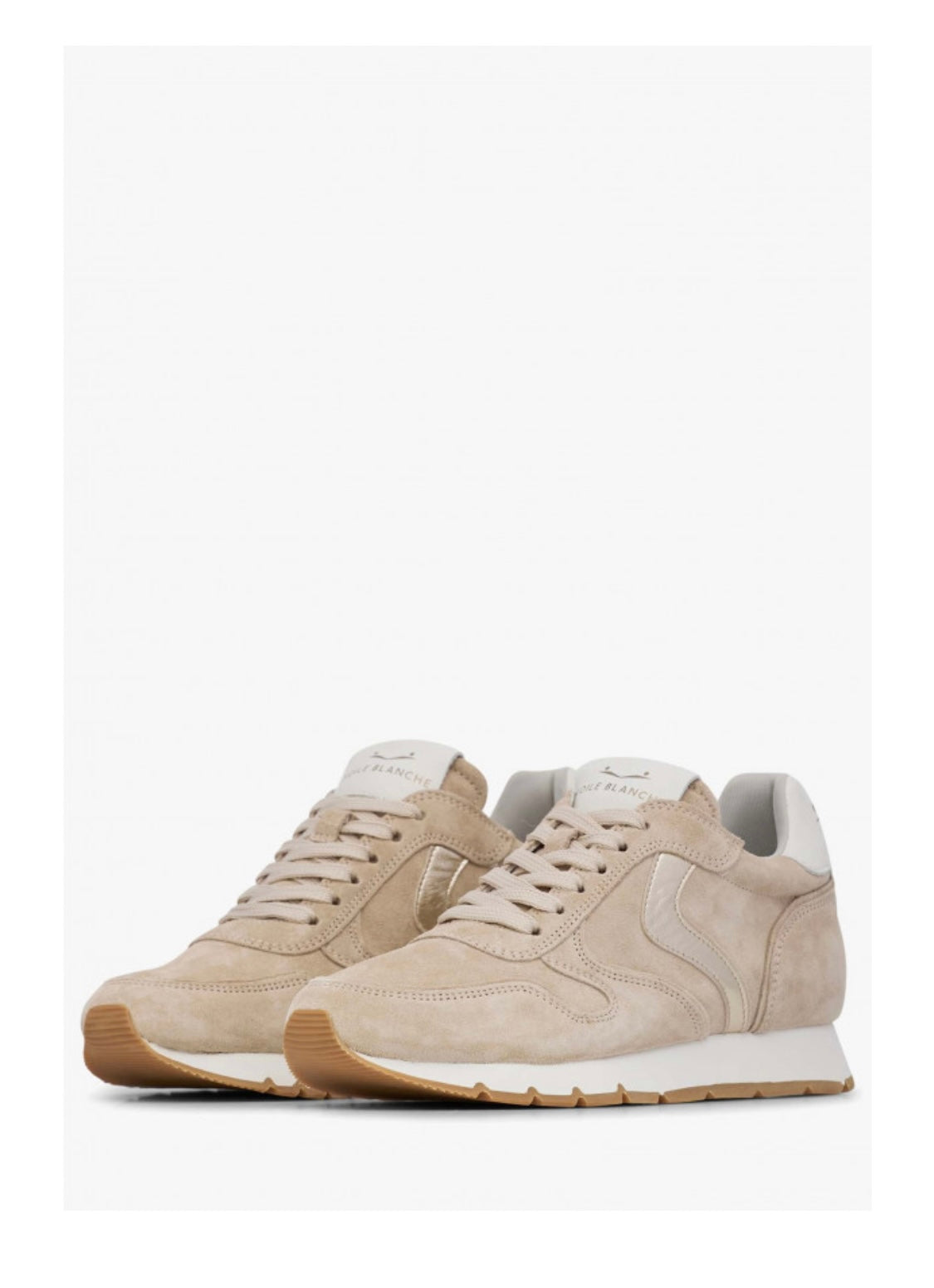 Voile Blanche Sneakers Julia Suede/ Metallic goat skin