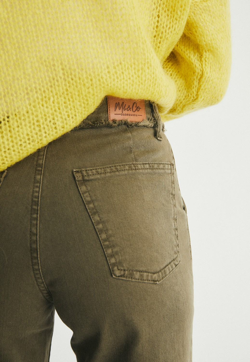 Mi&Co Pantalón Garza kaki