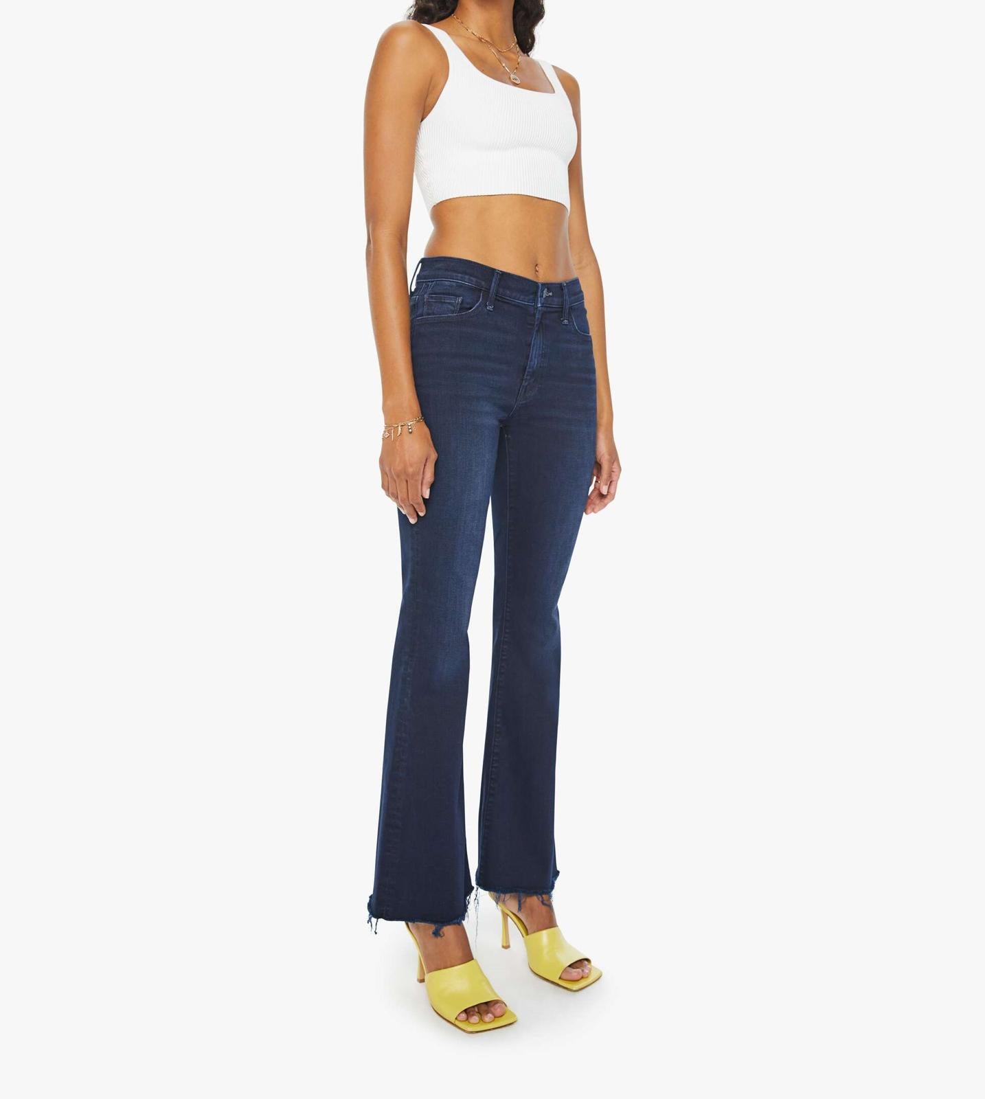 Mother Jeans The weekender fray marino
