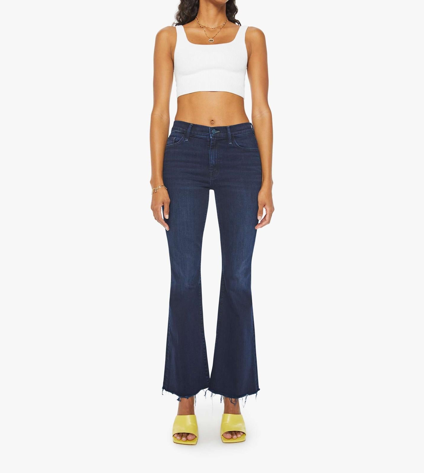 Mother Jeans The weekender fray marino
