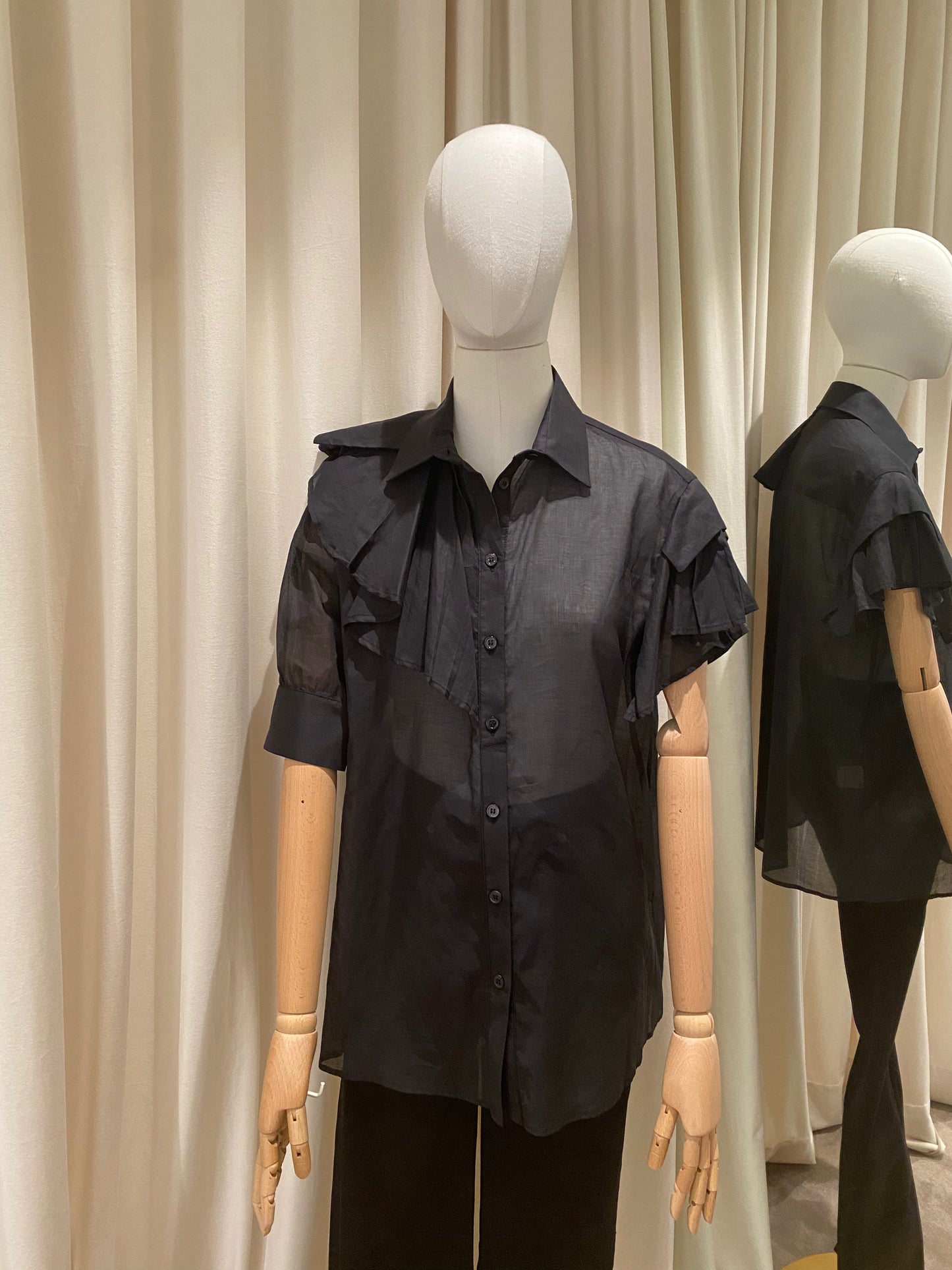 J’M design Camisa rouches