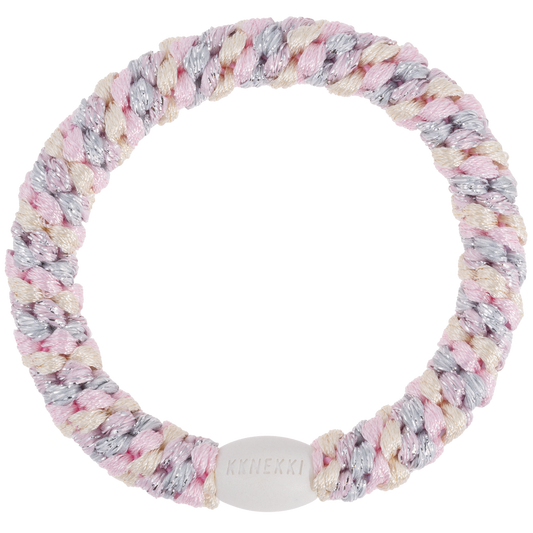 Kknekki Silver pink glitter