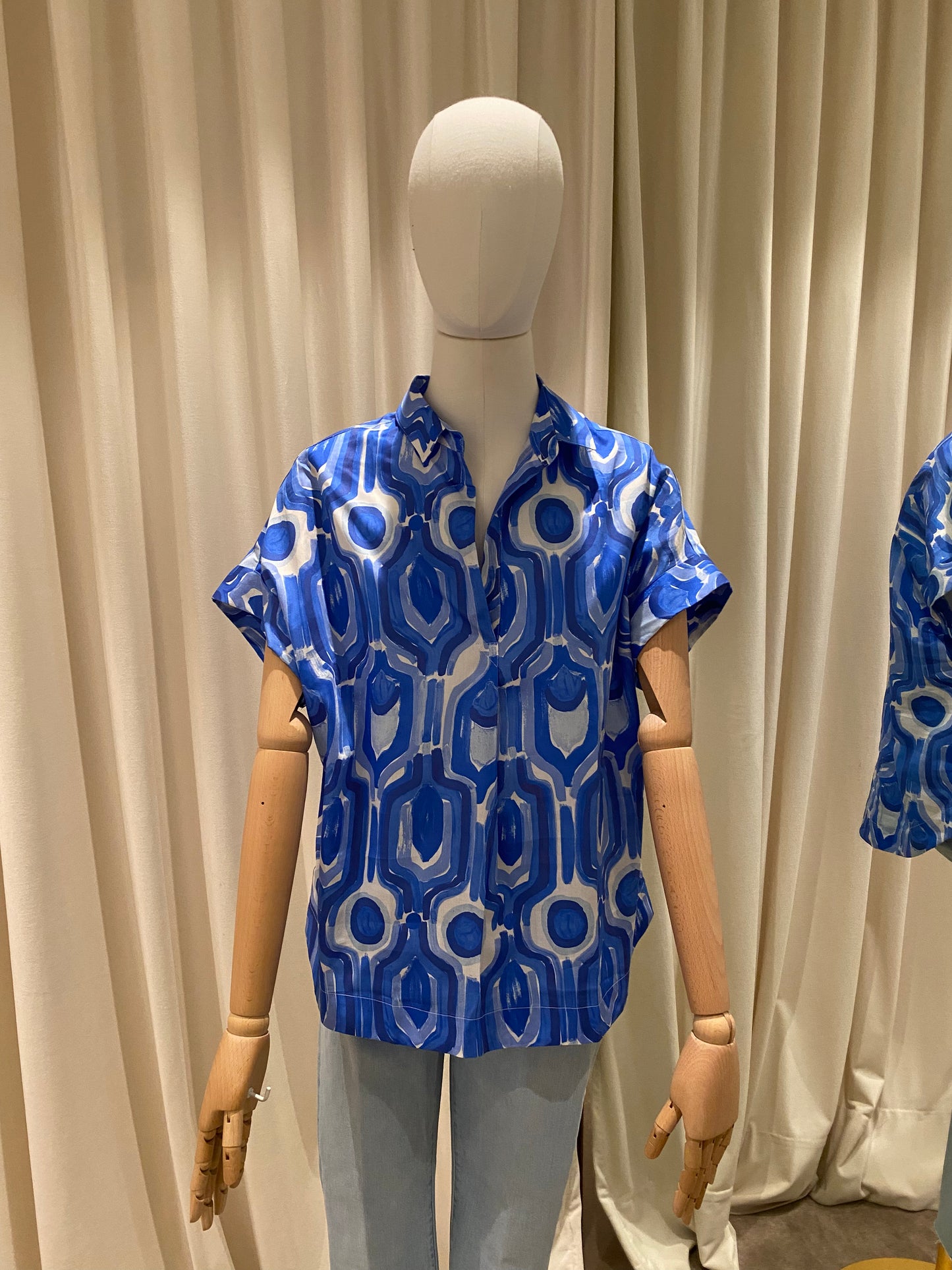 0039 Italy Camisa Derry Ka azules