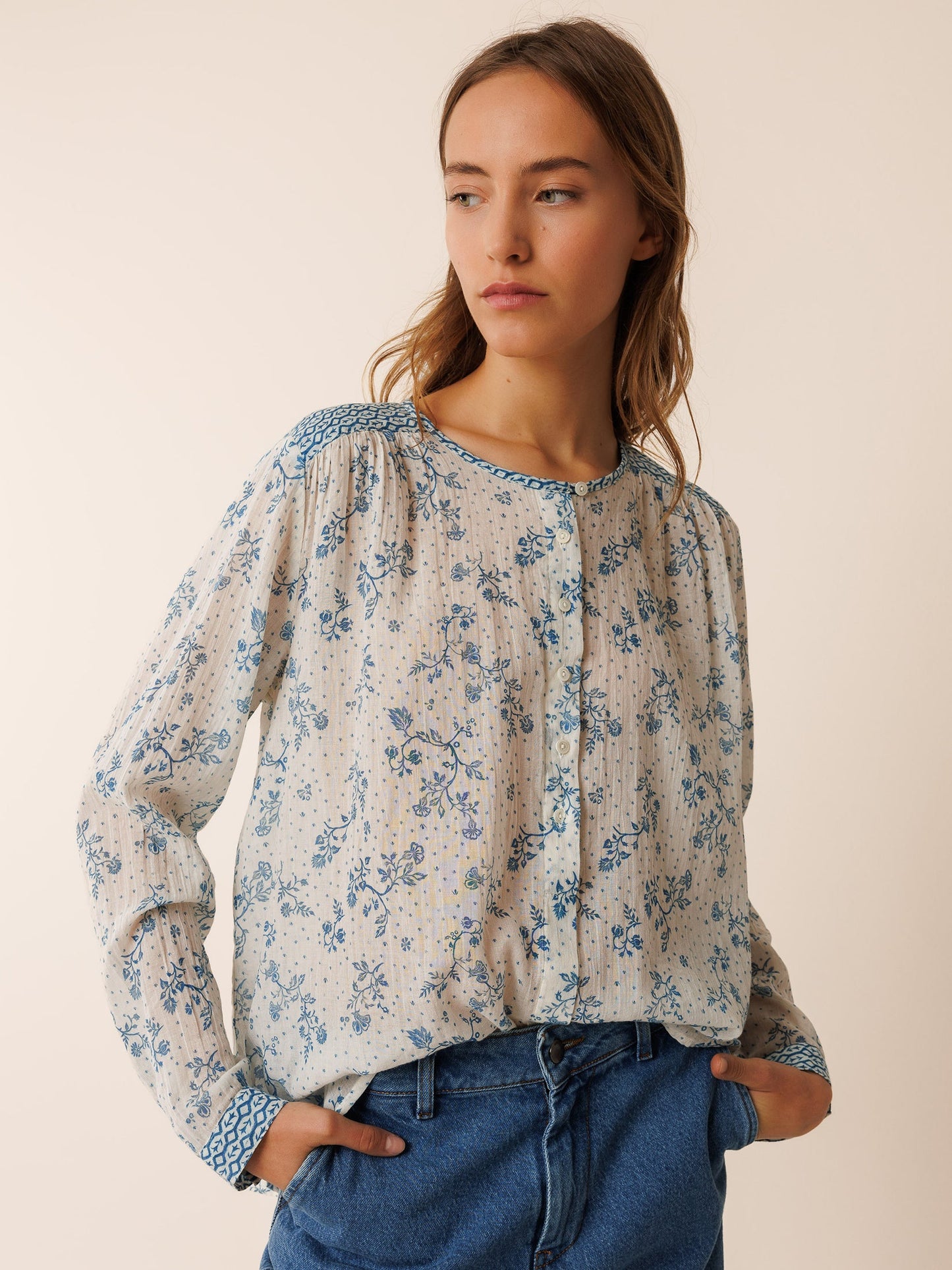 Indi&Cold Camisa patch vera