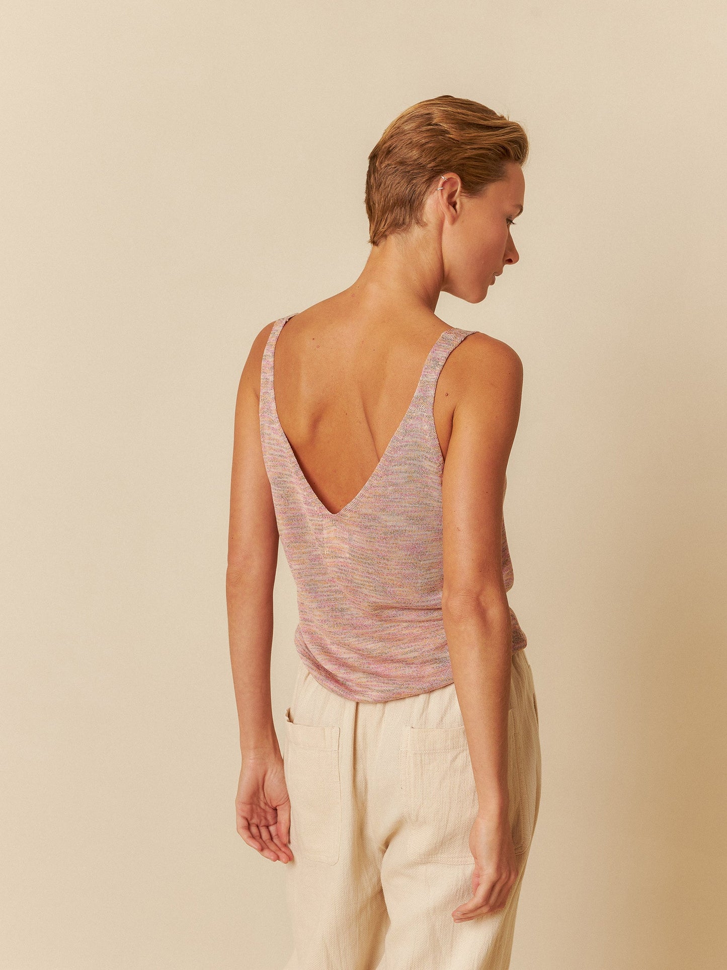 Indi&Cold Camiseta Punto melange