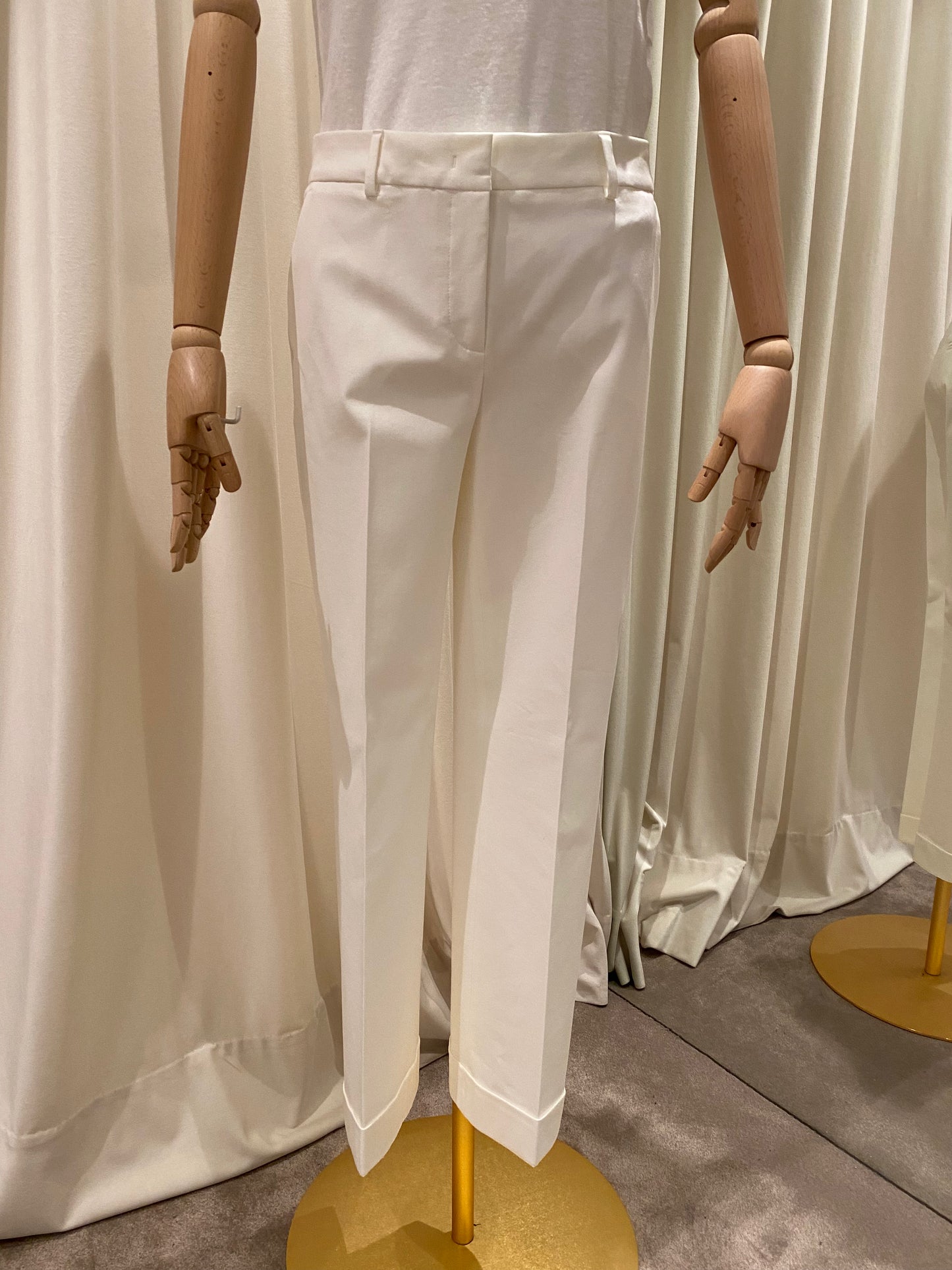 Via Masini Pantalón giro bianco