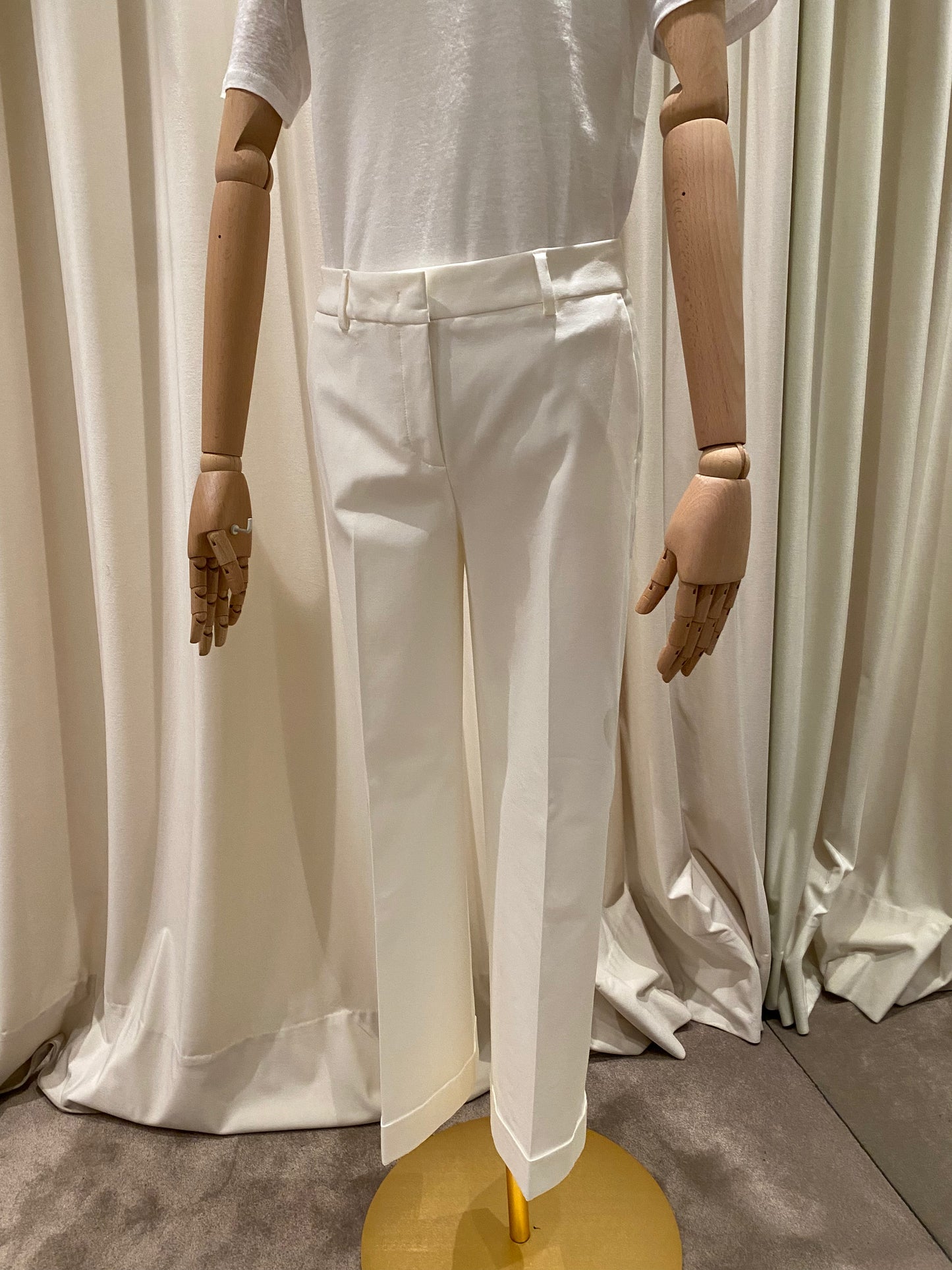 Via Masini Pantalón giro bianco