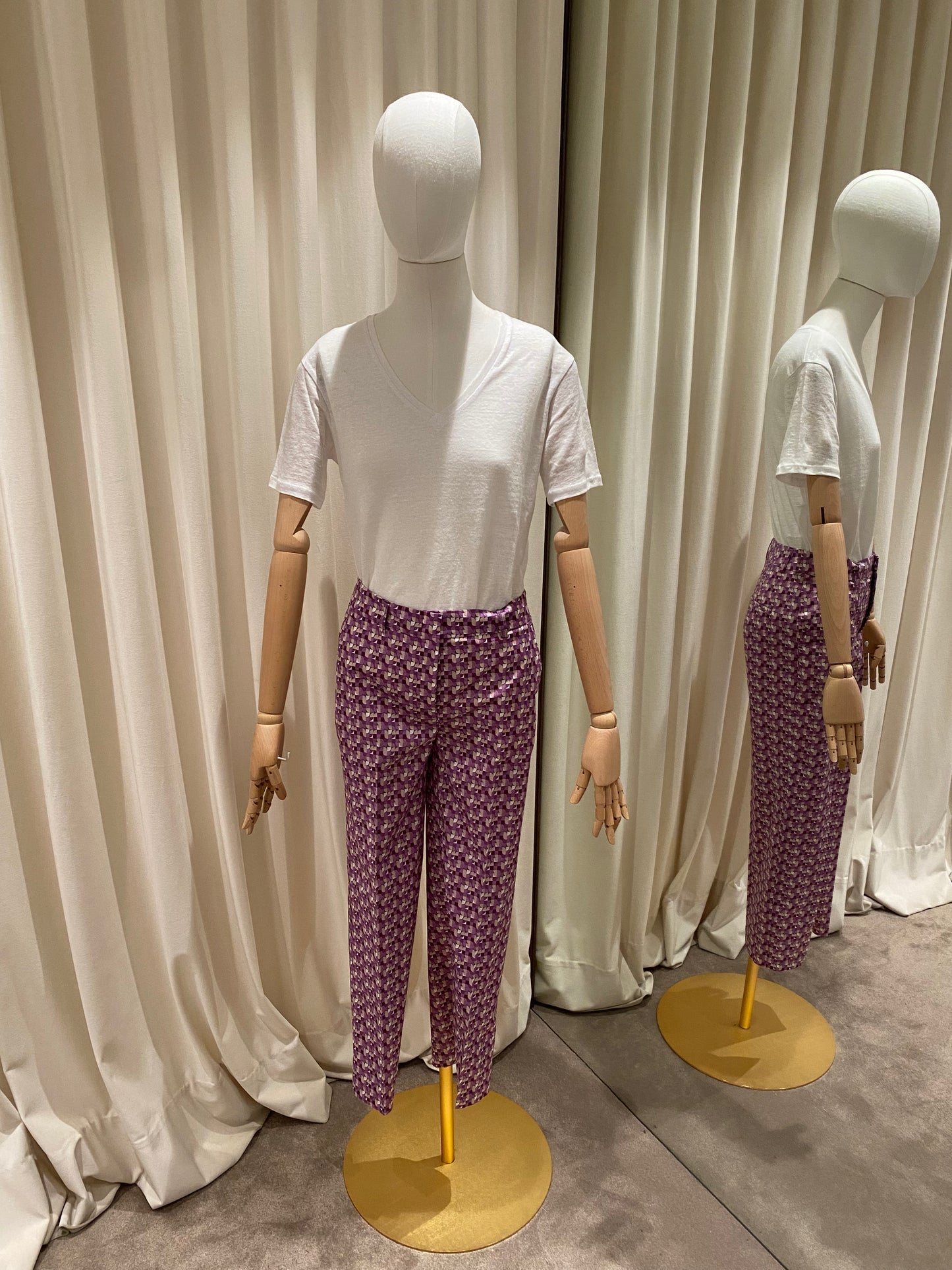 Via Masini Pantalón lilas