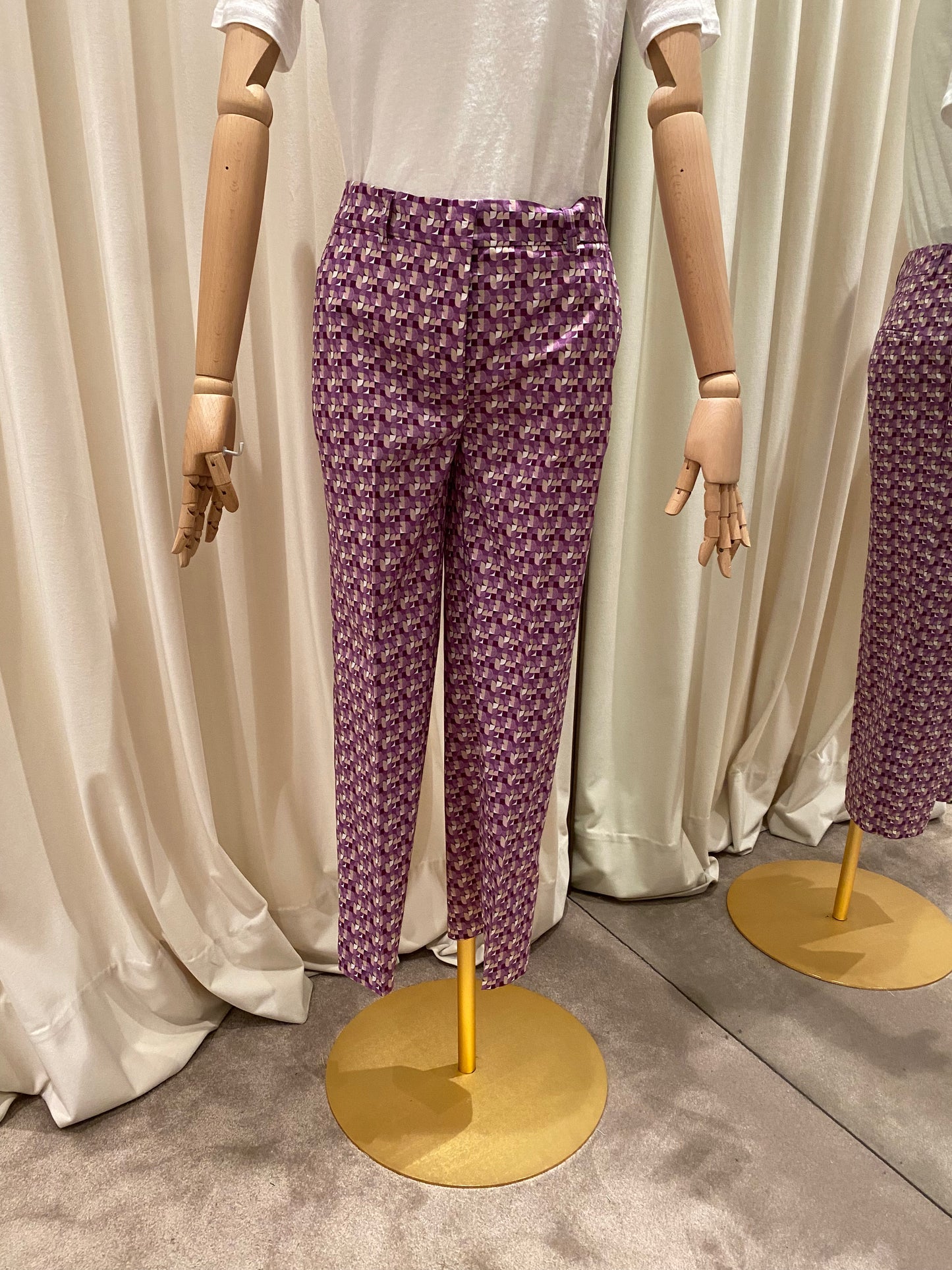 Via Masini Pantalón lilas