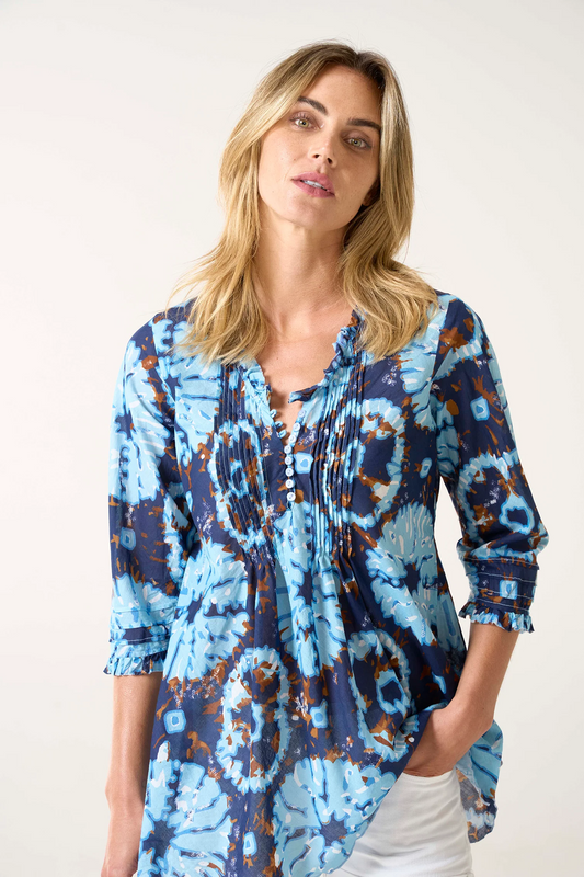 One Season Poppy top Camogli