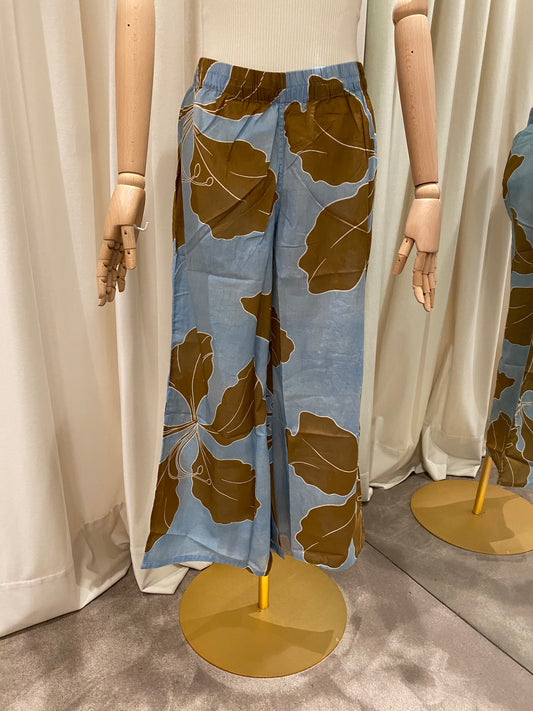 One Season PantalĂłn Palazzo Cadaques powder