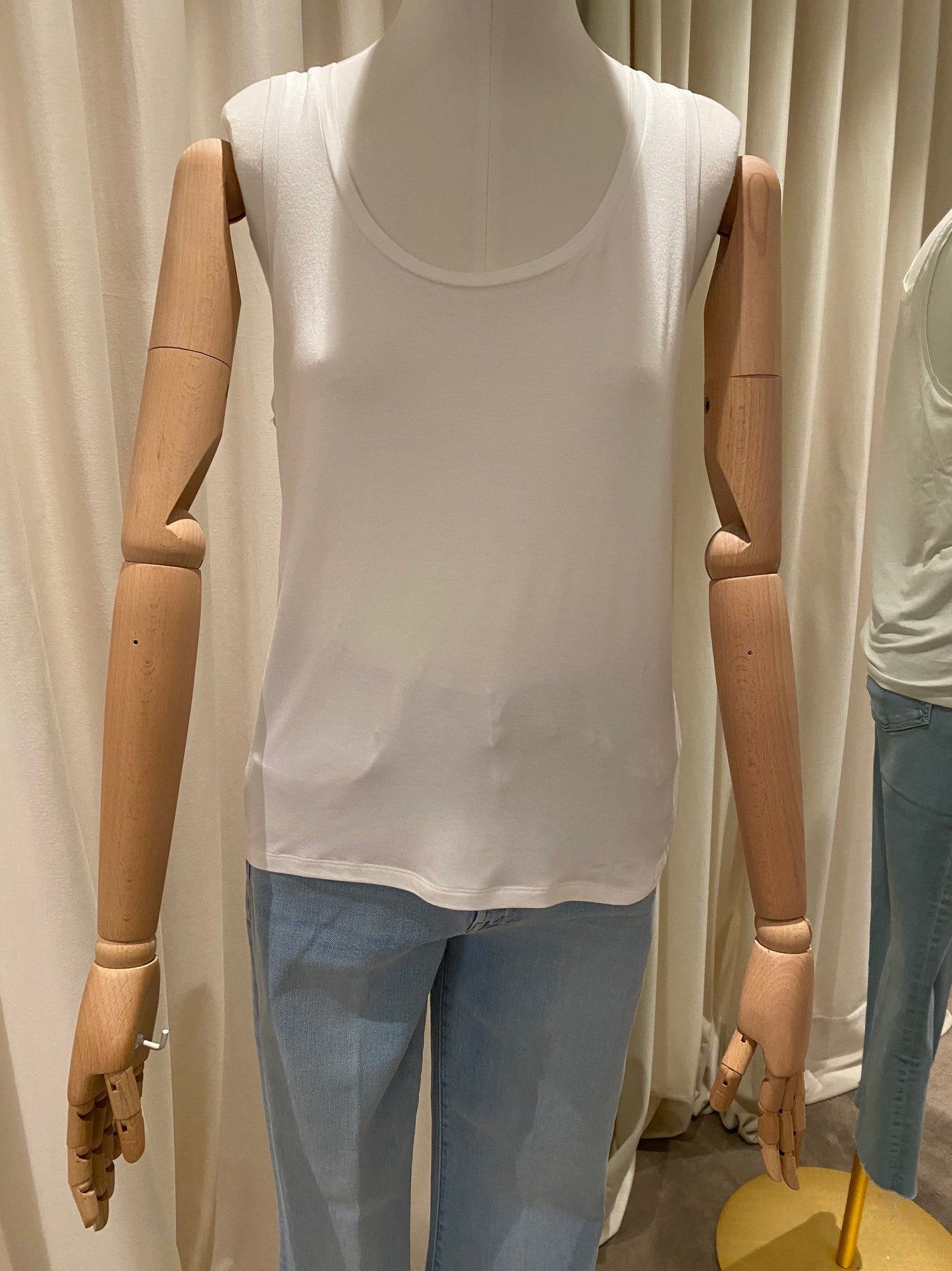 Majestic Camiseta tirantes blanca