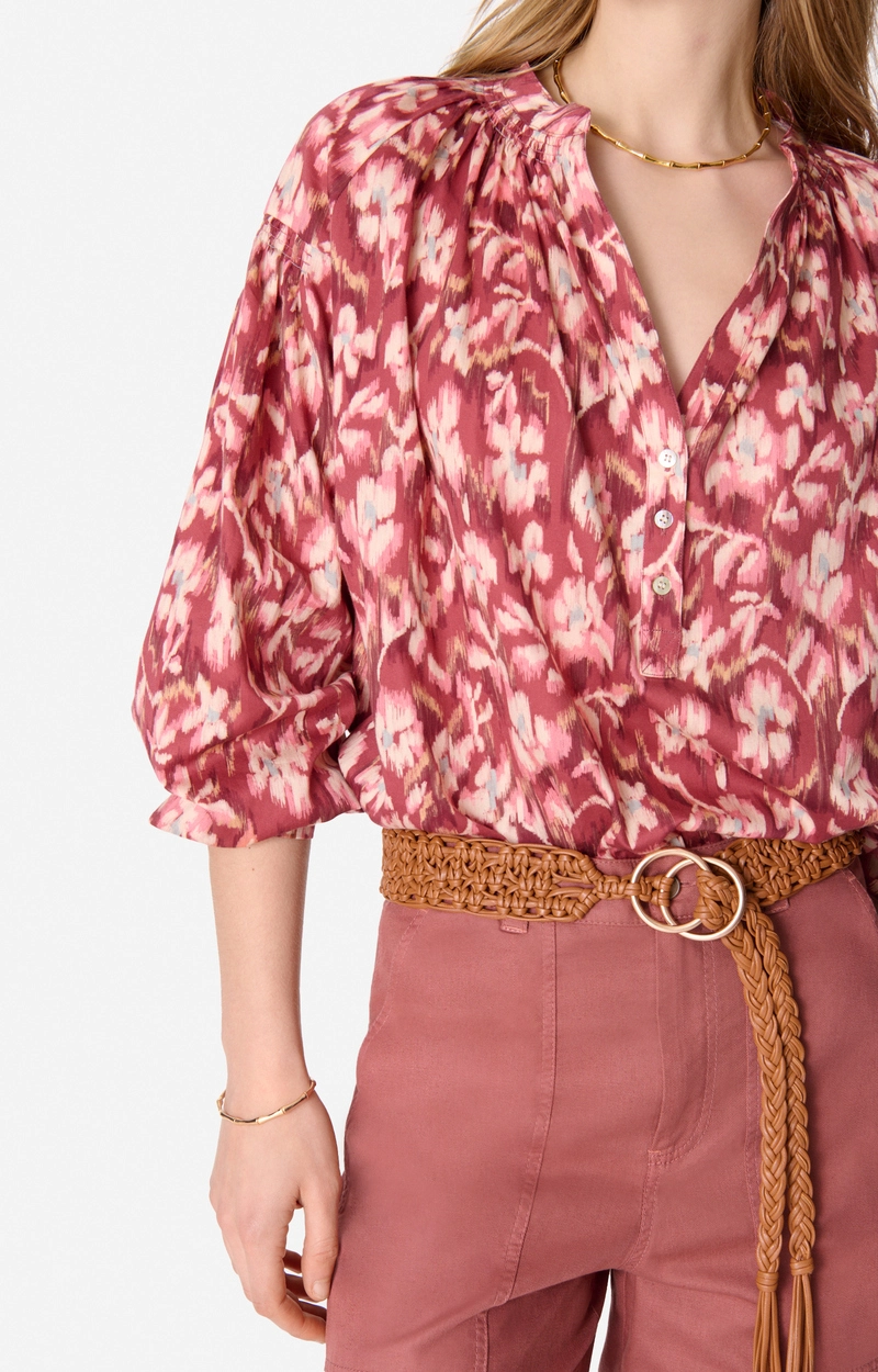 Vanessa Bruno Blusa Nipoa floral