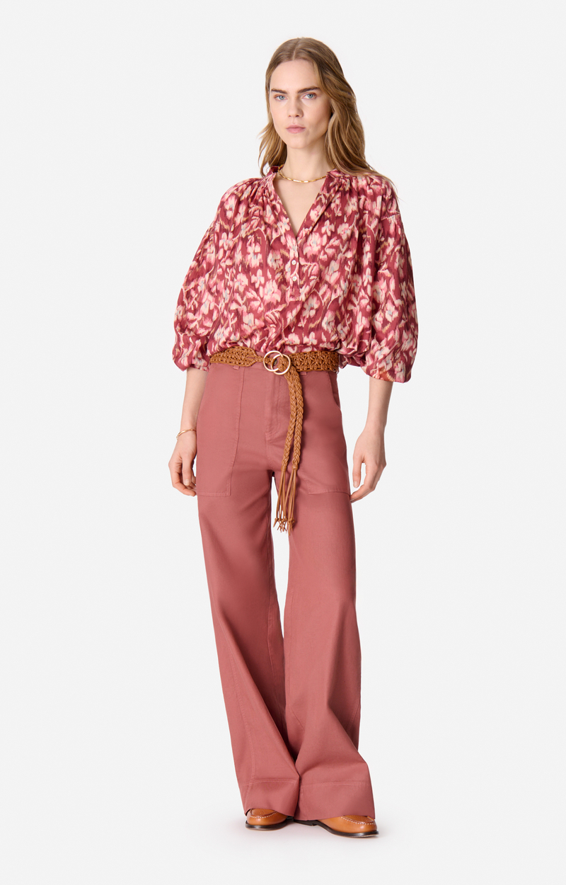 Vanessa Bruno Blusa Nipoa floral