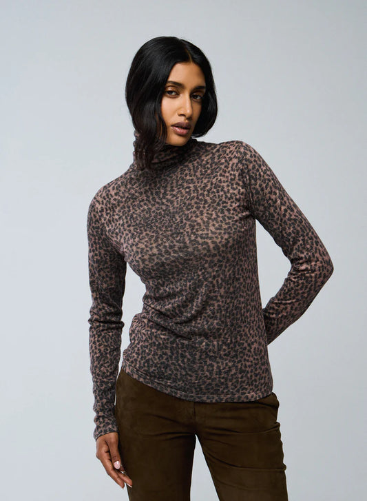 Majestic Camiseta Leopardo