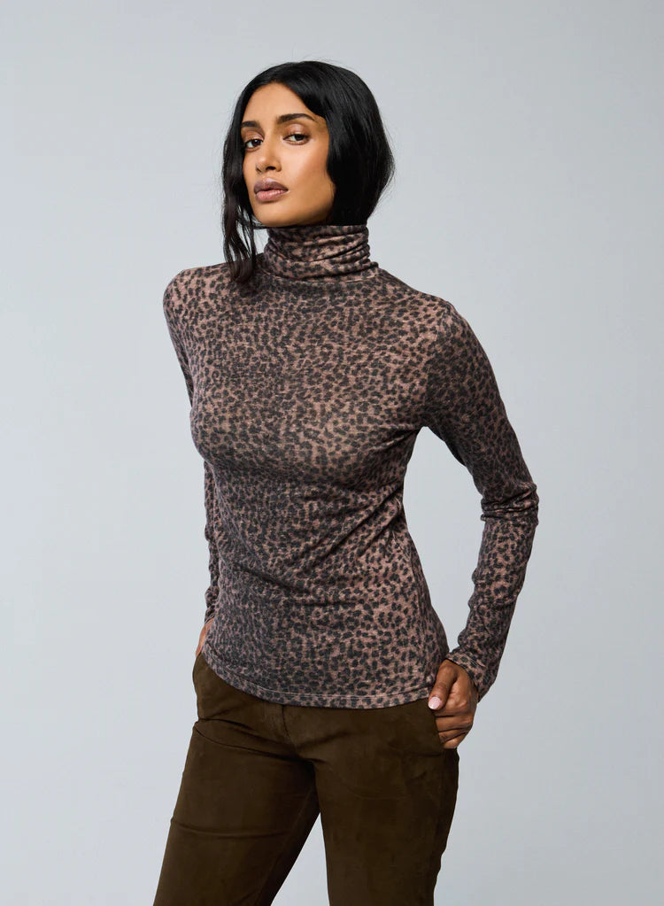 Majestic Camiseta Leopardo