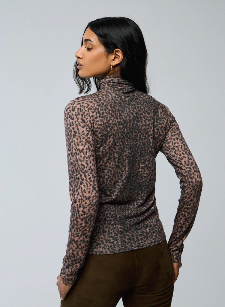 Majestic Camiseta Leopardo