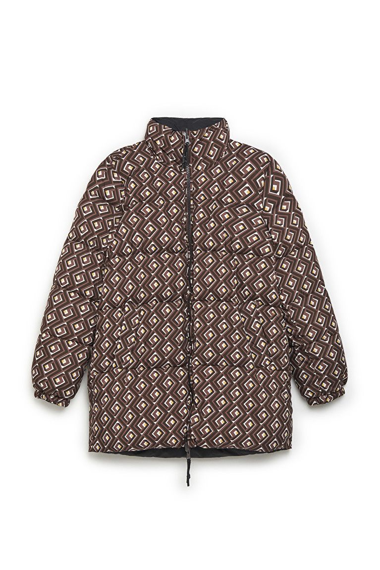 Maliparmi Chaquetón printed padded nylon - The Class Room