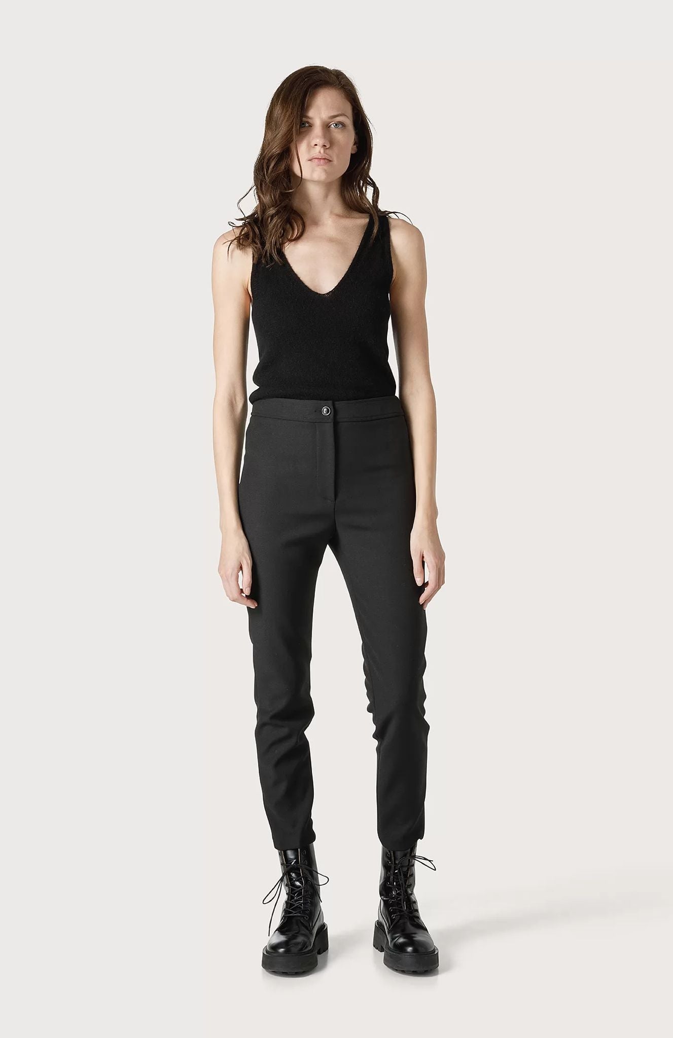 Seventy Pantalón pitillo negro - The Class Room
