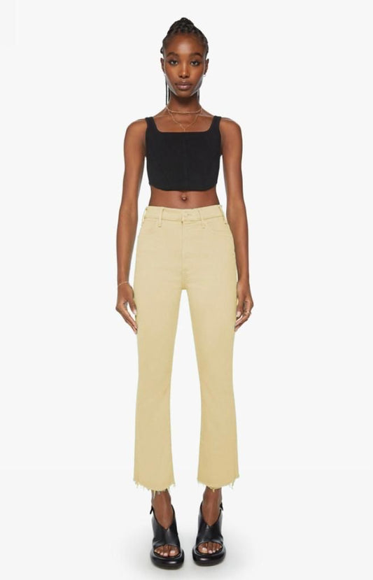 Mother Jeans The Hustler ankle fray golden - The Class Room