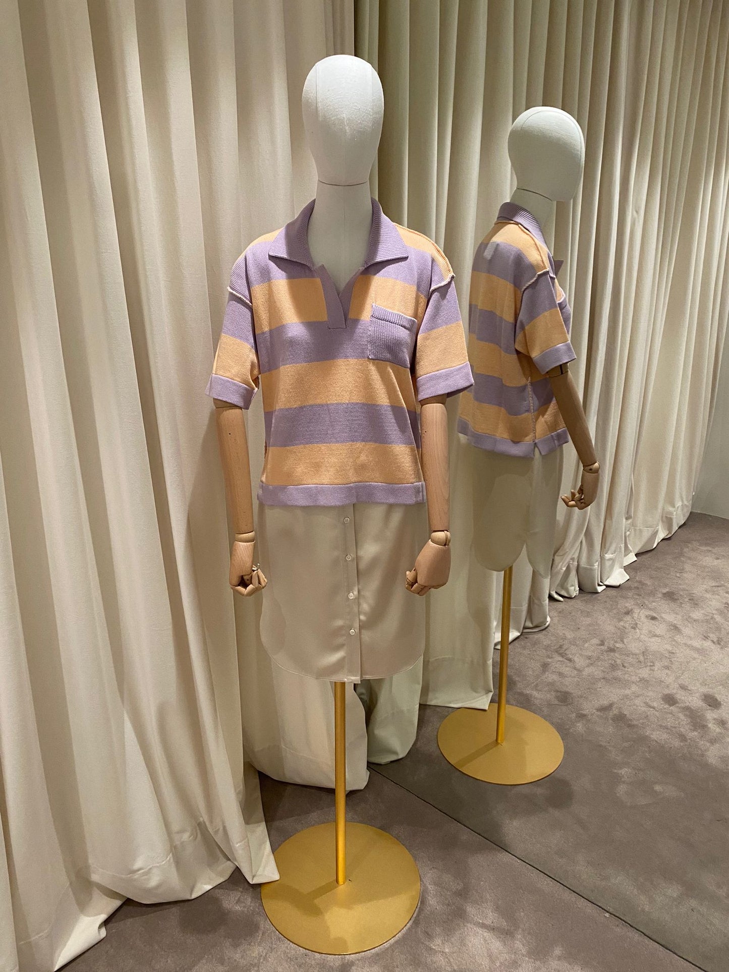 Roberto Collina Polo lilla/sal - The Class Room