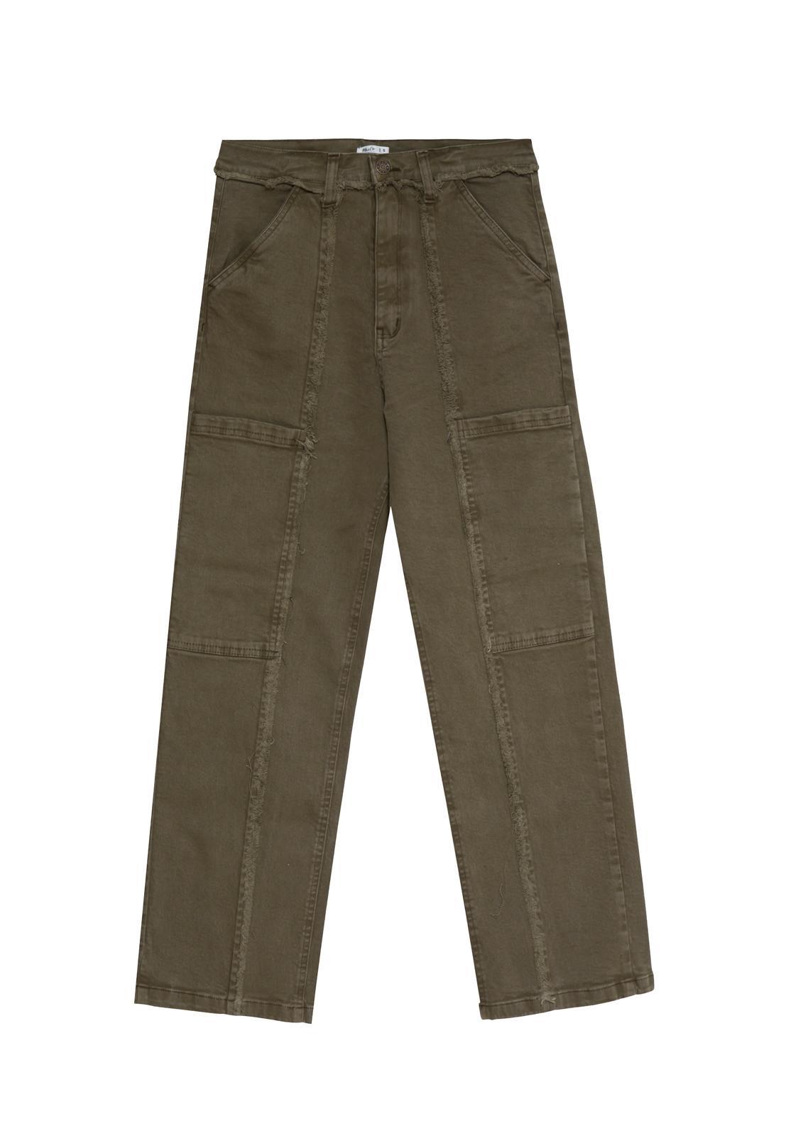Mi&Co Pantalón Garza kaki
