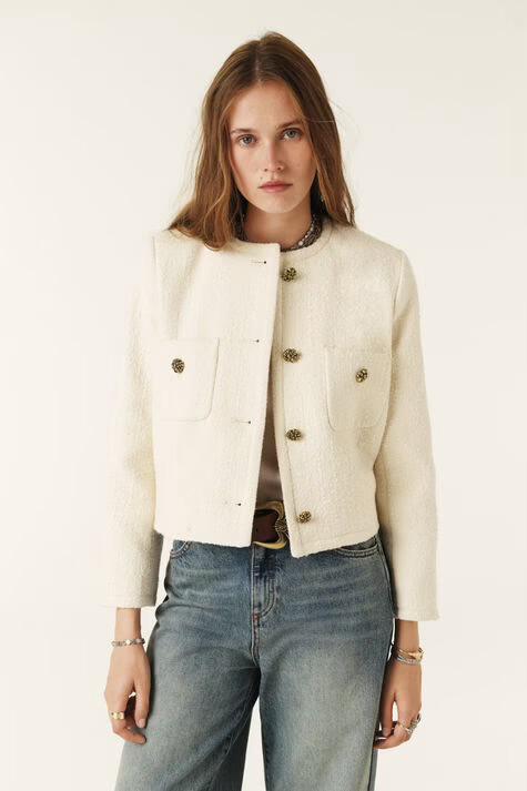 Ba&sh Chaqueta Meredith ecru