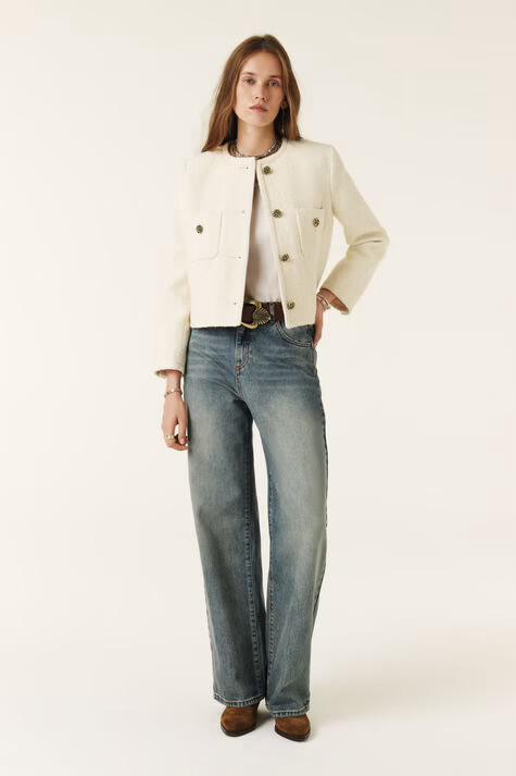 Ba&sh Chaqueta Meredith ecru
