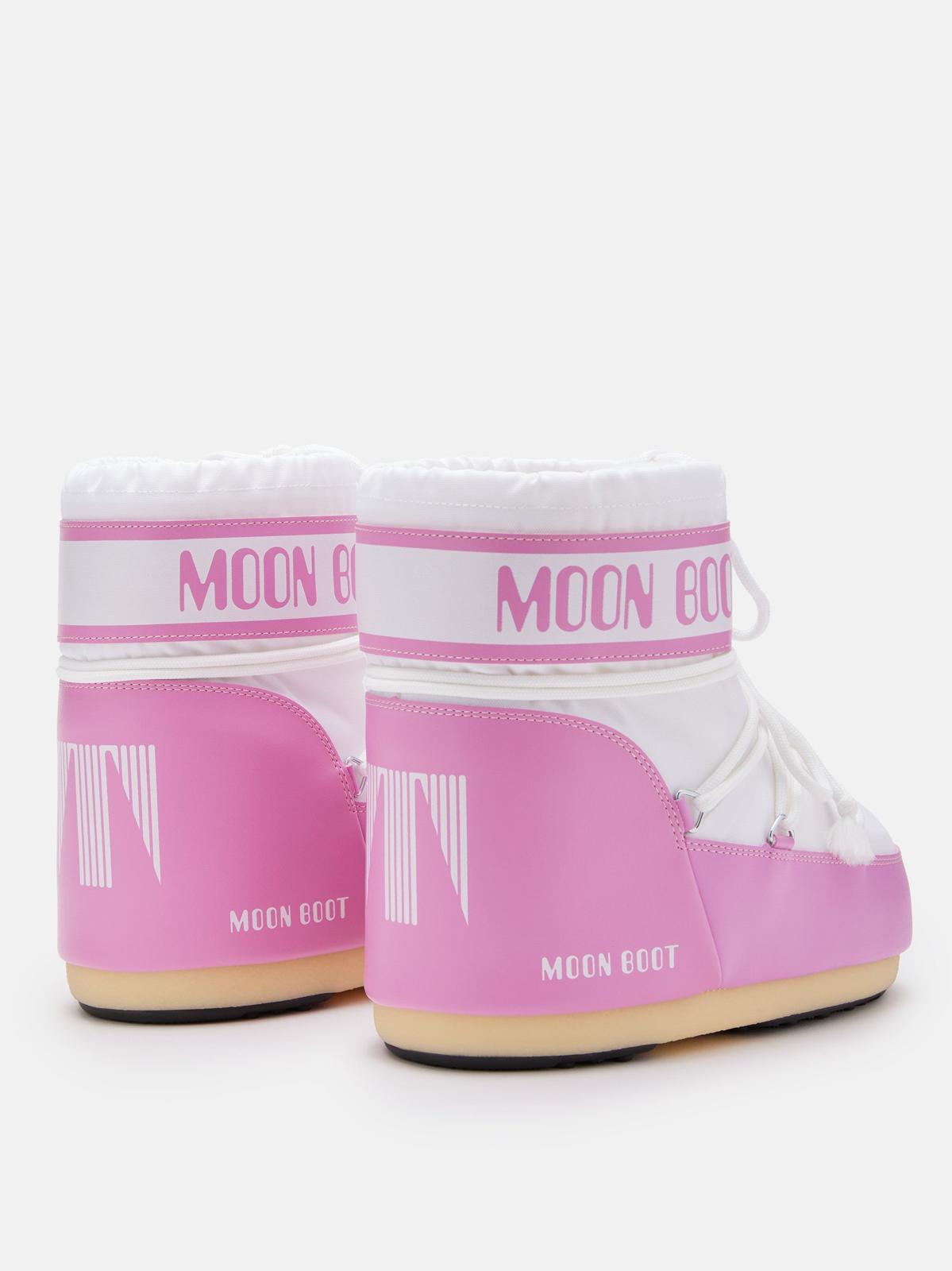 Moon Boot Botas Icon Low pink/white