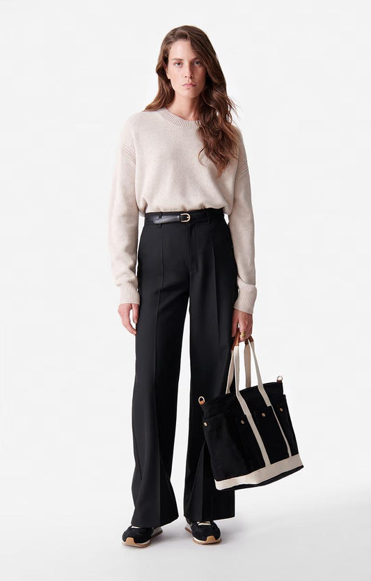 Vanessa Bruno PantalĂłn Dulce negro