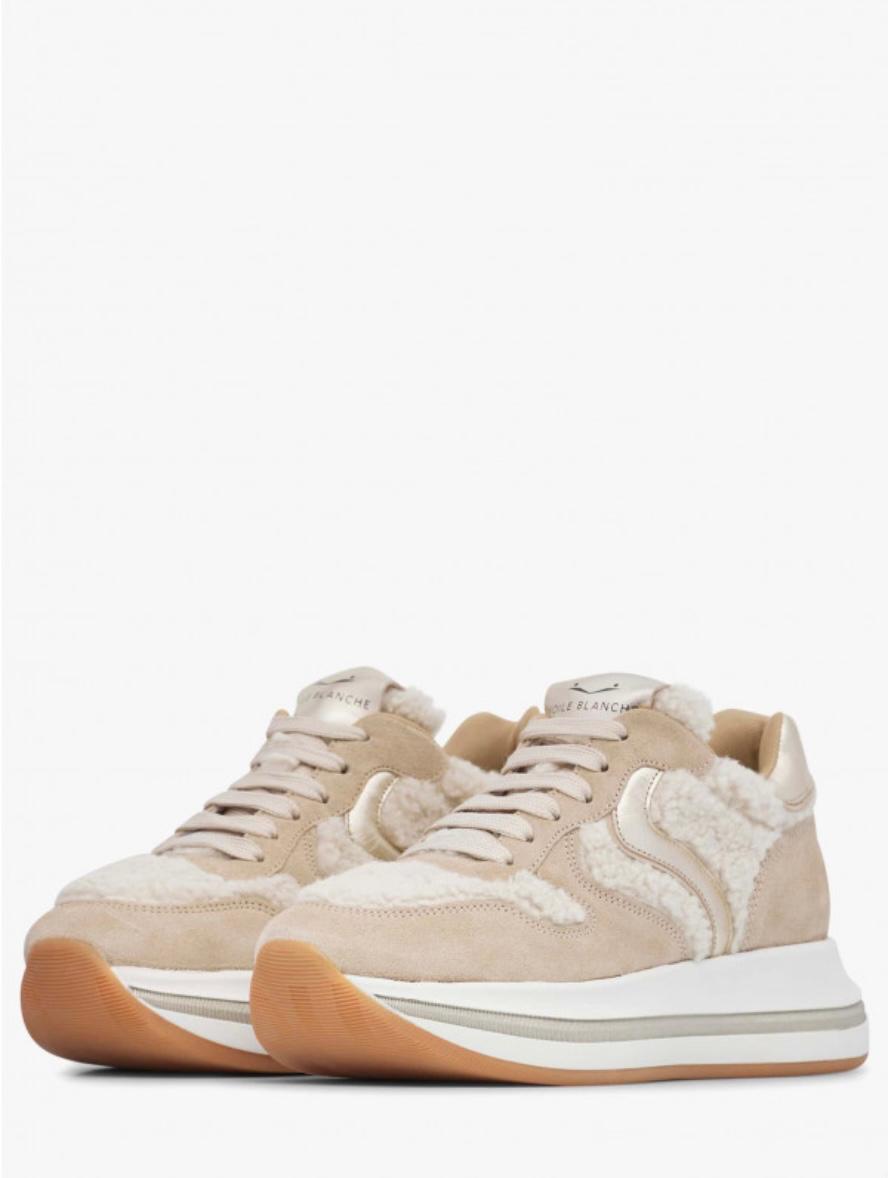 Voile Blanche Sneakers Merry Curly