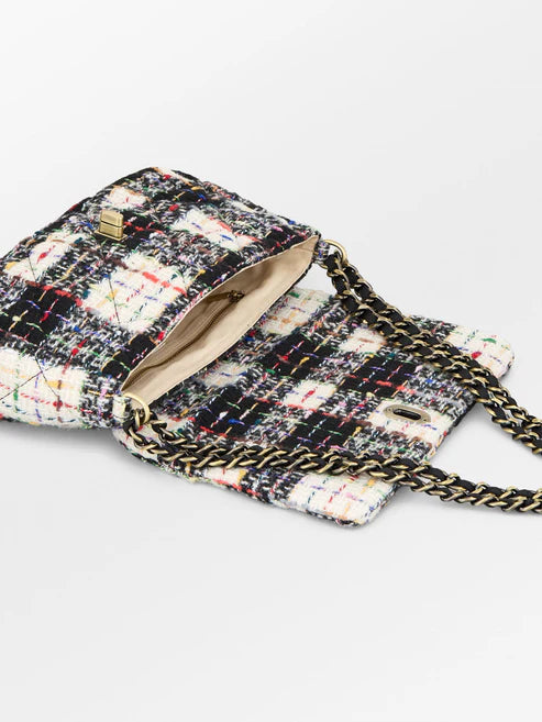 BeckSöndergaard Bolso Bouclé Checked Hollis