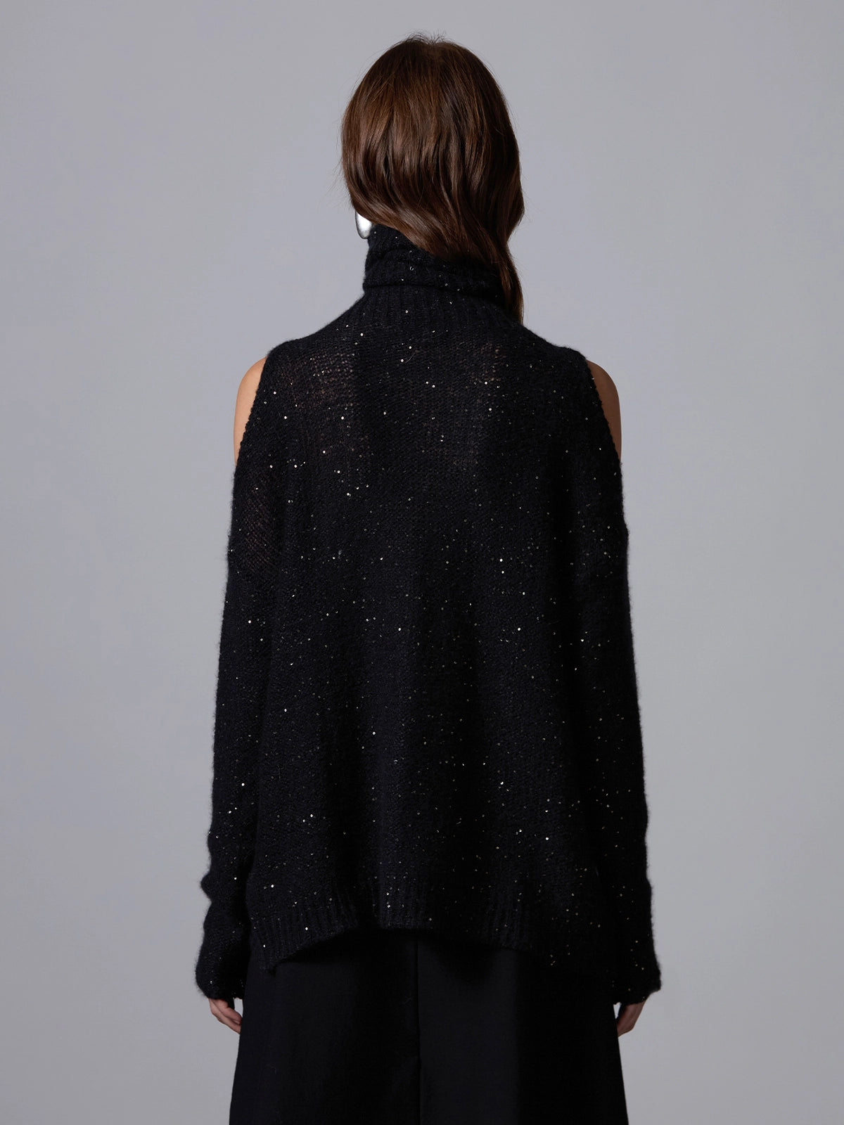 Roberto Collina Jersey Dolcevita Cut Out