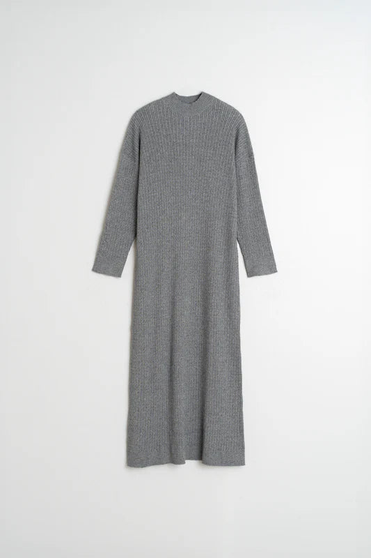 Indi&Cold Vestido Largo gris