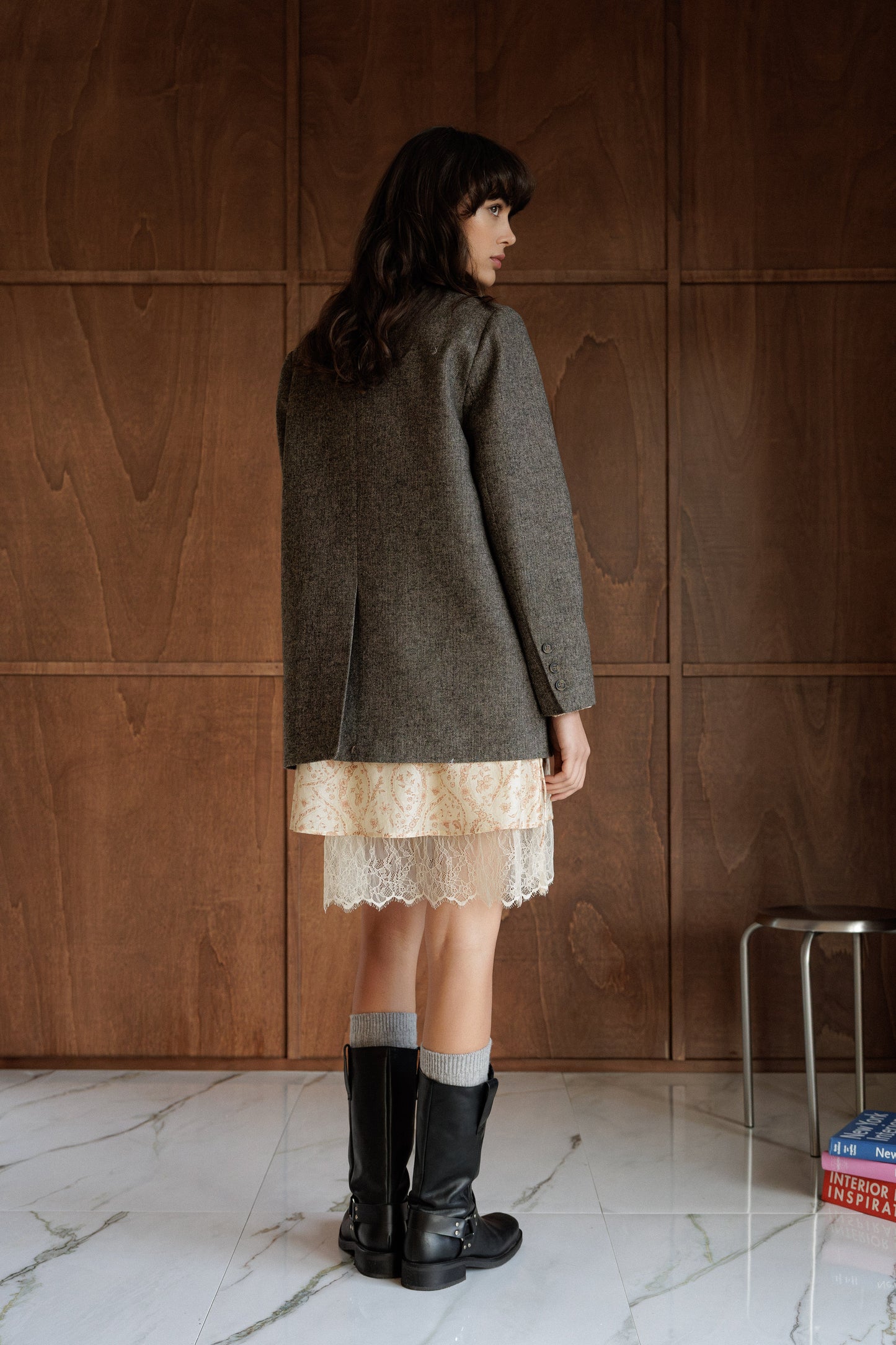 Indi&Cold Blazer Desflecado