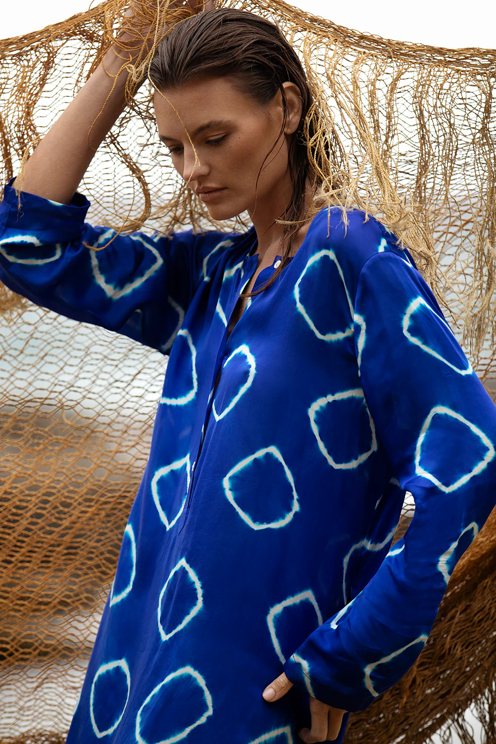 One Season Vestido Llew Maxi Atlas royal
