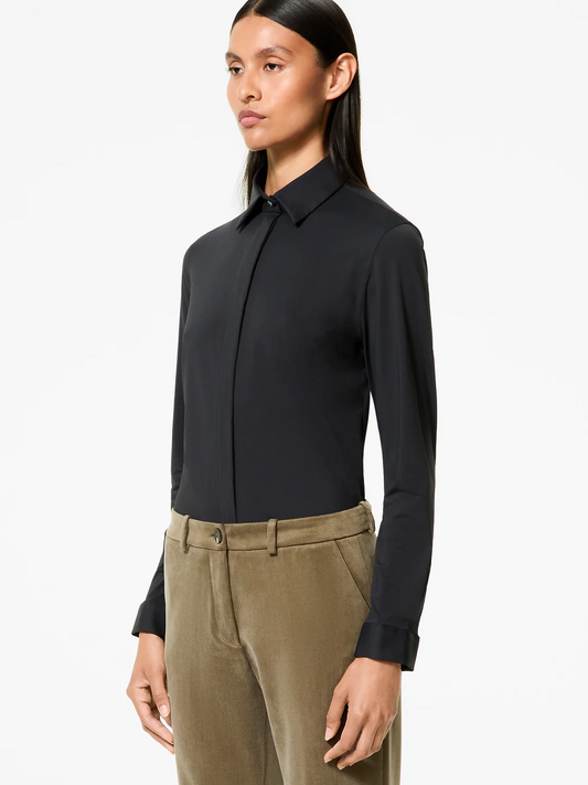RRD Camisa Oxford lisa negra