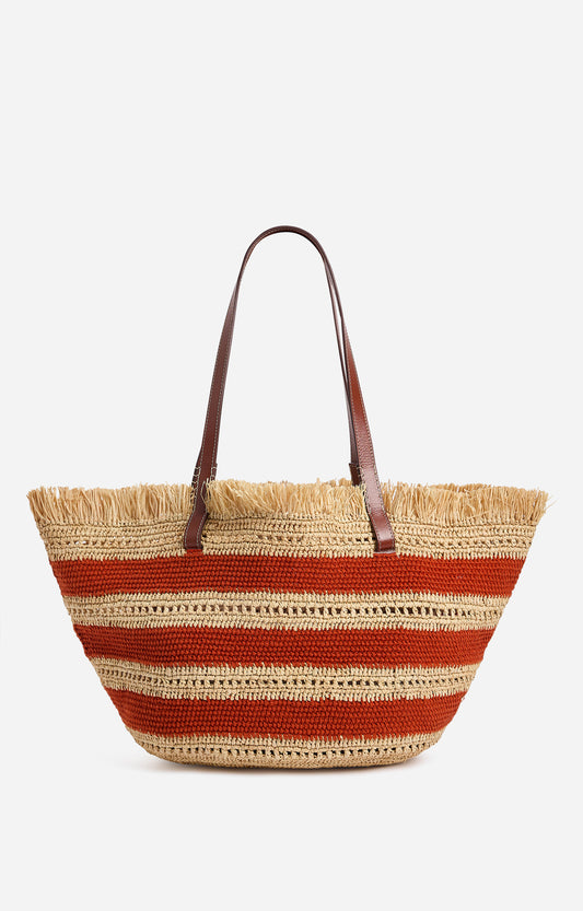 Vanessa Bruno Bolso Panier raffia - The Class Room